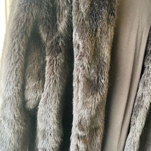 Torrid Faux Fur black coat